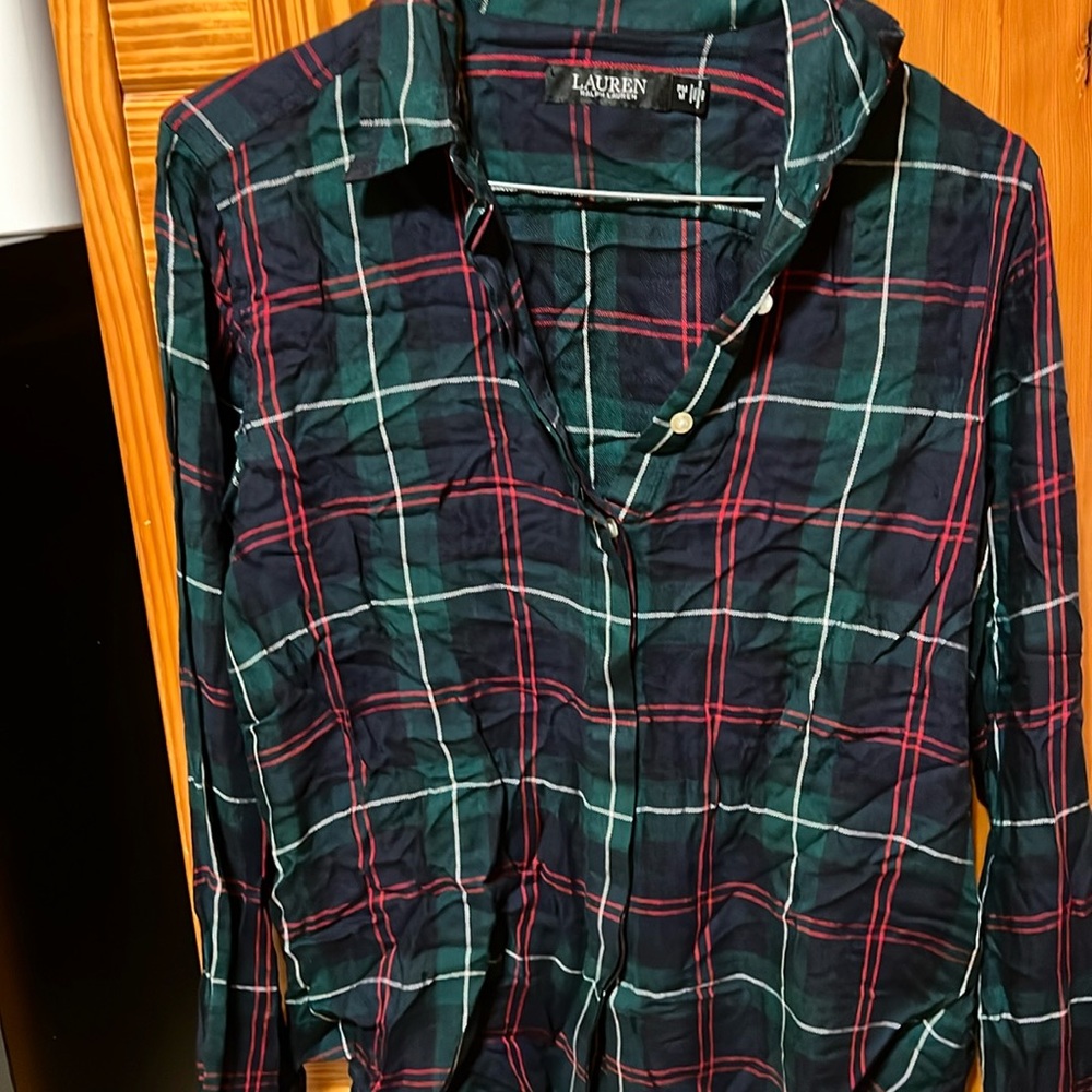 Nothing says Christmas like a Ralph Lauren Christmas plaid button down.